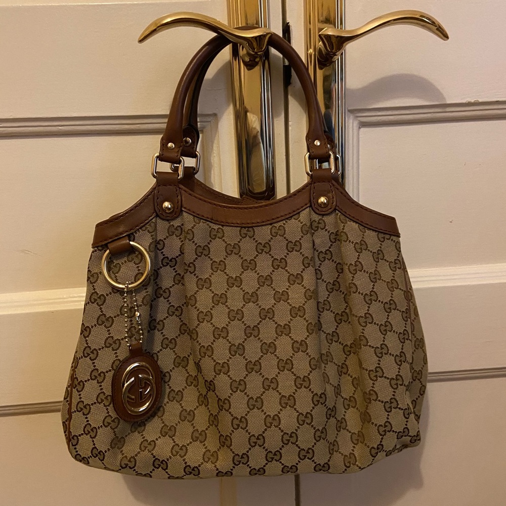 GUCCI 211944 SUKEY MEDIUM TOTE